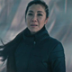 Michelle Yeoh as Phillipa Georgiou, saying goodbye to Michael Burnham in front of the Guardian of Forever's Time Portal in "Terra Firma, Part 2."